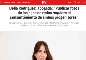 Delia Rodríguez, abogada: “Publicar fotos de los hijos en redes requiere el consentimiento de ambos progenitores”
